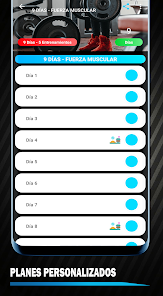 Captura de Pantalla 3 Entrenamiento con mancuernas y android