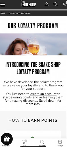 The Shake Shop Screen 3