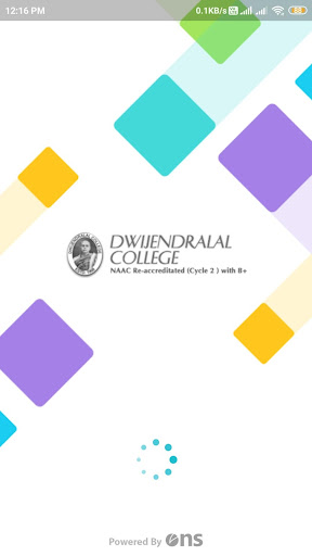 Android application Dwijendralal College Admission screenshort