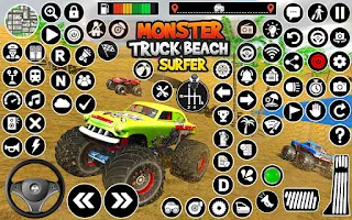 Monster Truck Water Surfing 3D - Screenshot 3