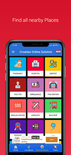 Android application All in one Croatian Online Hub screenshort