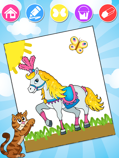 Screenshot of Kids Coloring Pages 1