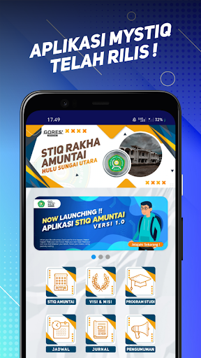 Android application MySTIQ - STIQ Rakha Amuntai screenshort