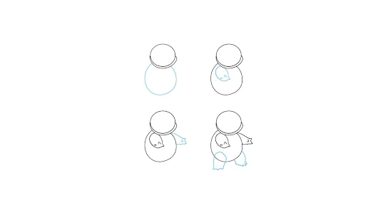 كيفية رسم بوكيمون