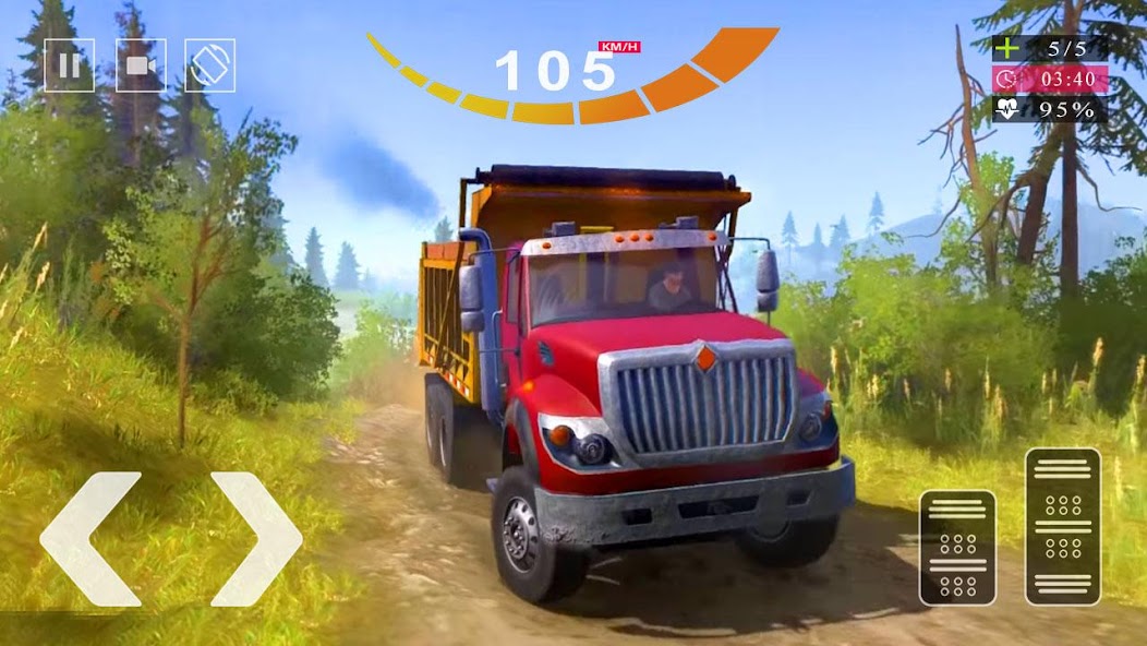 Dump Truck - Heavy Loader Game banner