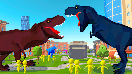 Dinossauro Jogos: Cidade Rampage::Appstore for Android