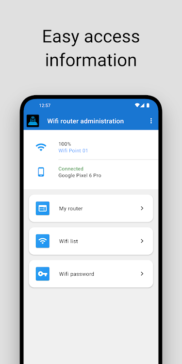 Wifi router administration - 8.0.1 - (Android)