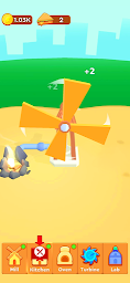 Idle Wind Mill: Tapping games