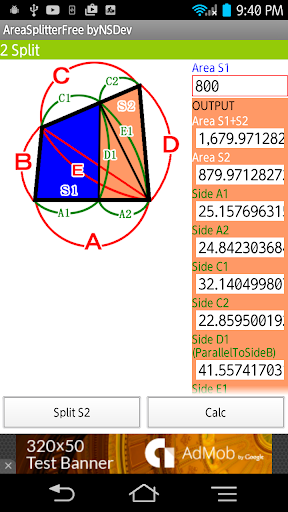 AreaSplitter byNSDev Screenshot 3 - AppWisp.com