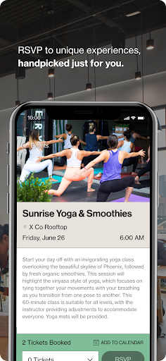 Android application The X Life screenshort