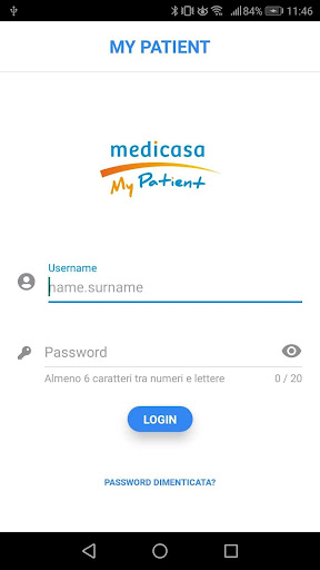 My patient by Medicasa Screen 2
