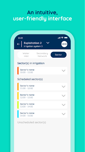 Android application IrrigEasy screenshort