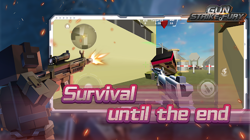 Android application Gun Strike Fury screenshort