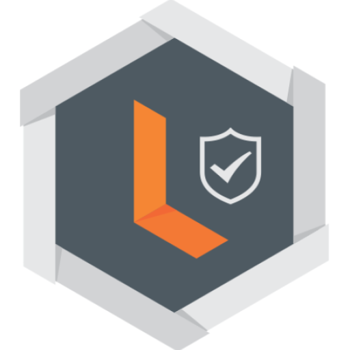 LaserVault logo