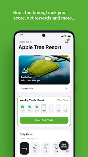 Android application Apple Tree Resort screenshort