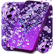 Purple diamond lock screen - Androidアプリ