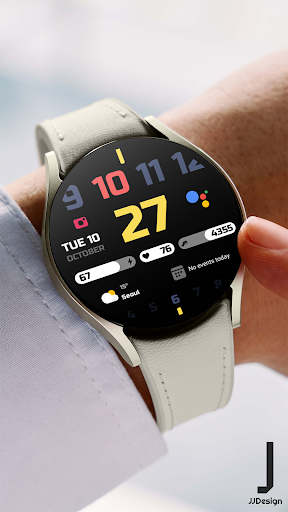 JJ-Digital036 Watch Face screenshot 9