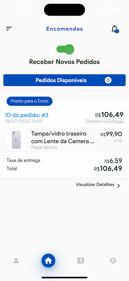 4Fix - Entregador Screen 2