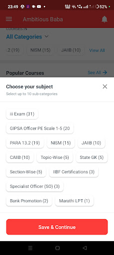 Ambitious Baba : Exam Prep APP Screen 3