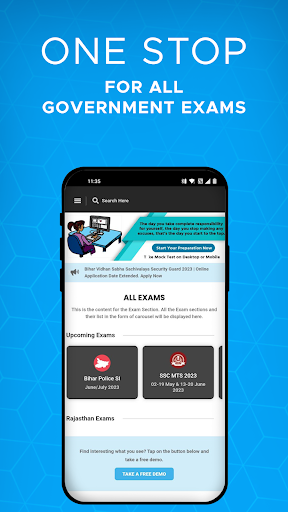 Eclara : Govt. Exam Prep App Screen 2