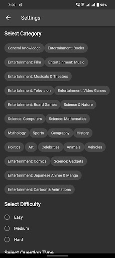 QuizGenius OpenTrivia Edition