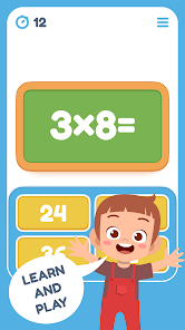 Imágen 3 Tabla multiplicar para niños android