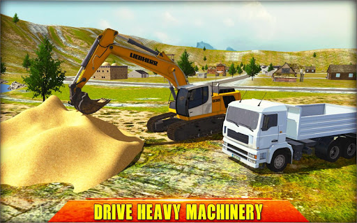 Heavy Excavator Crane Simulato Screen 3