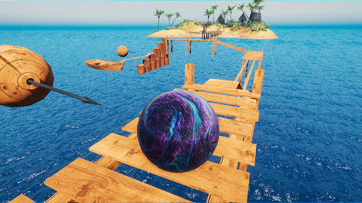 Rolling Ball - Sky Escape 3D Screen 3