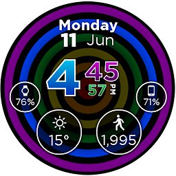 Icon image Hypnotic Rainbow Watch Face