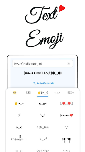 Screenshot of Stylish Text- Letter Style Art
