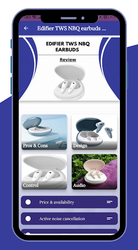 Edifier TWS NBQ earbuds Guide Screen 2