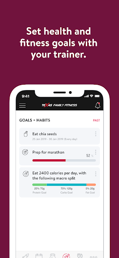 Screenshot of TX Family Fitness