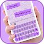 Simple Purple SMS Theme