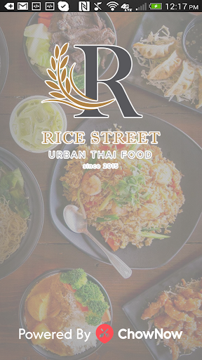 Android application Rice Street Thai screenshort