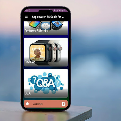Android application apple watch SE Guide screenshort