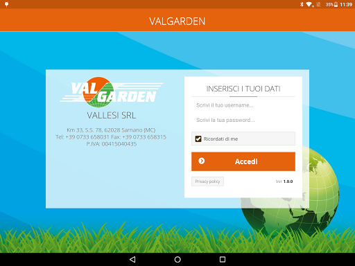Android application Valgarden screenshort