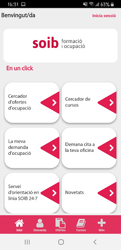 Android application Soib screenshort