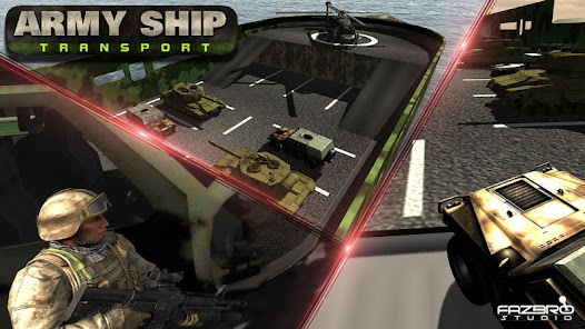 Army Transport Tank Cruise Shi  screenshots 1