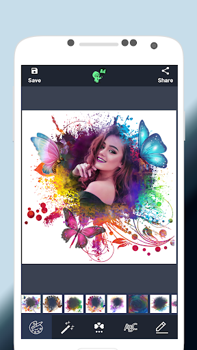 Android application Magic Painter - photo filter screenshort