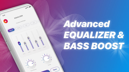 Android application Boost Bass : Volume Booster screenshort