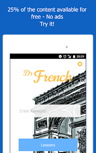Dr French, French grammar Bildschirmfoto