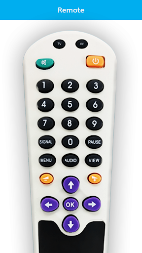 Android application Remote Control For DVB screenshort