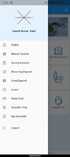 Spas Nidhi Customer App Screen 2
