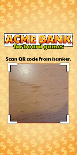 Acme Game Bank Screen 2