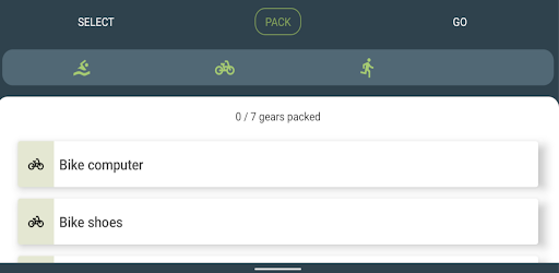 Android application Tenty screenshort
