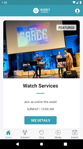 Android application Journey Church MN screenshort