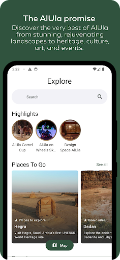 Experience AlUla Screen 2