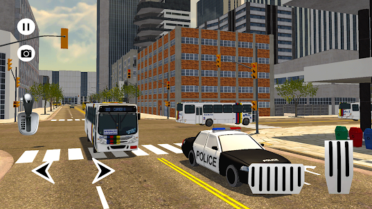 Police Car Lift Parking Game