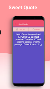 Sweet Quote Apk Mod for Android [Unlimited Coins/Gems] 4