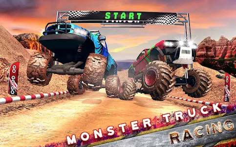 Monster Truck Racing Car Game